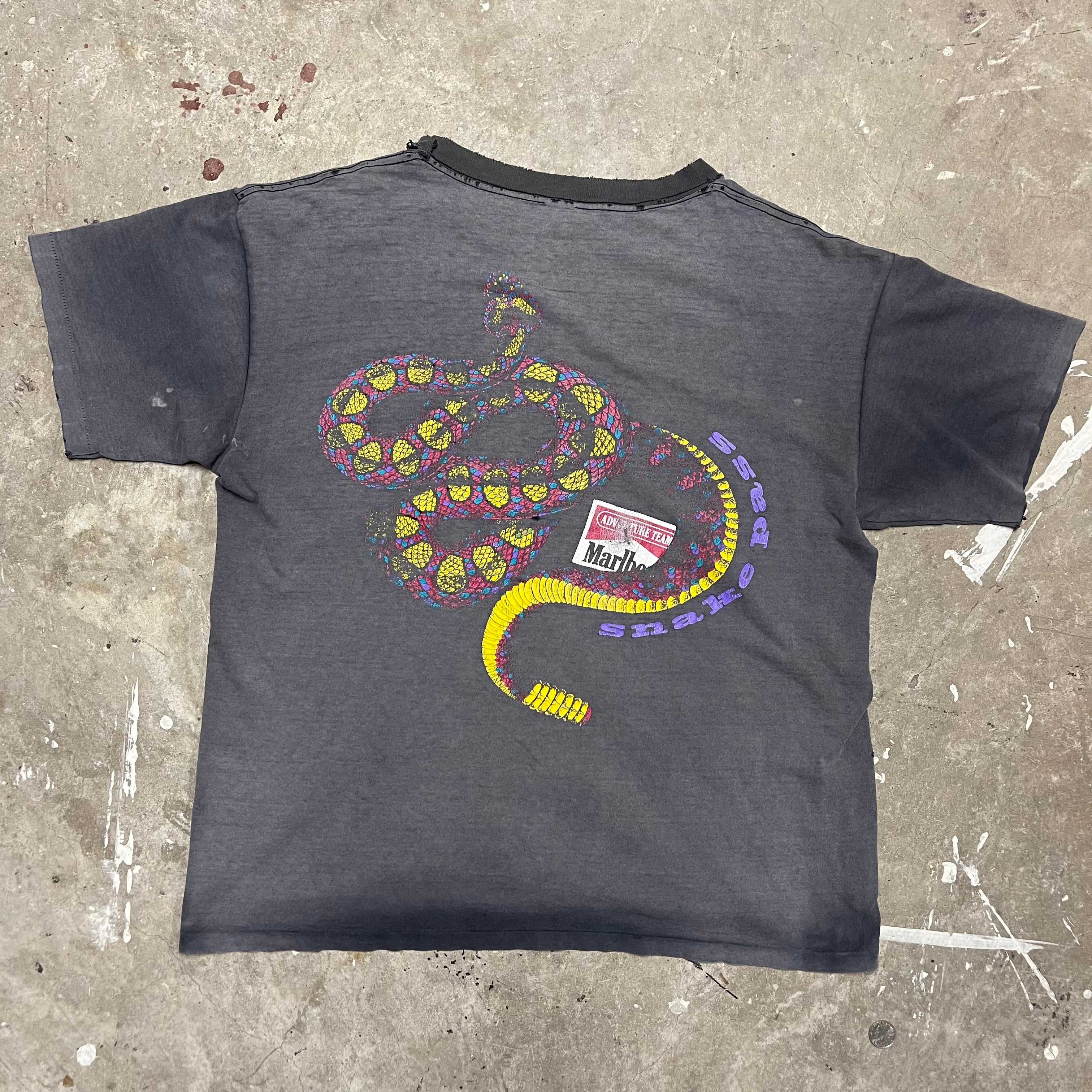 Vintage Faded Marlboro Snake T-Shirt