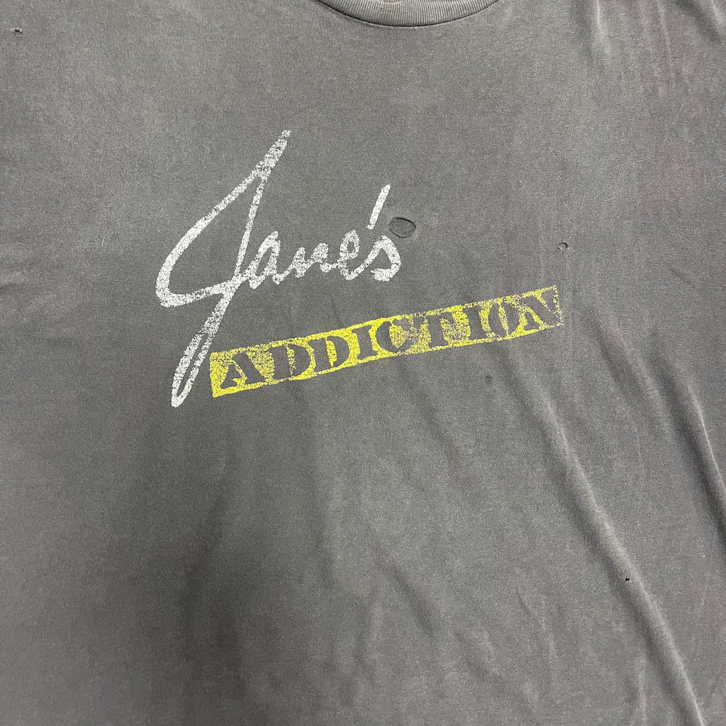 Janes Addiction Faded and Distressed Band T-Shirt