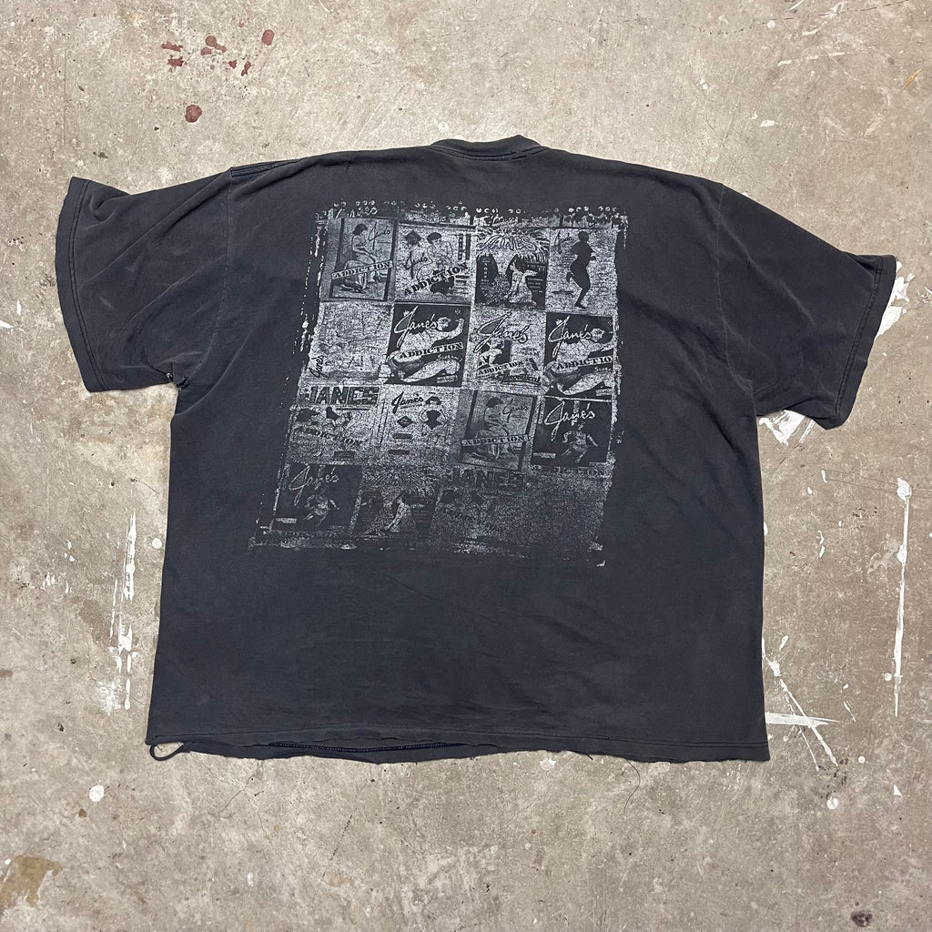 Janes Addiction Faded and Distressed Band T-Shirt