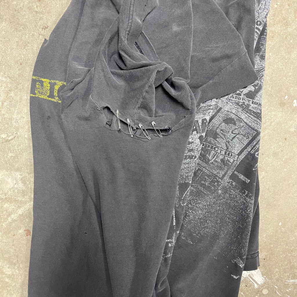 Janes Addiction Faded and Distressed Band T-Shirt