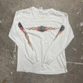 Vintage and Distressed Harley Davidson Long-Sleeve