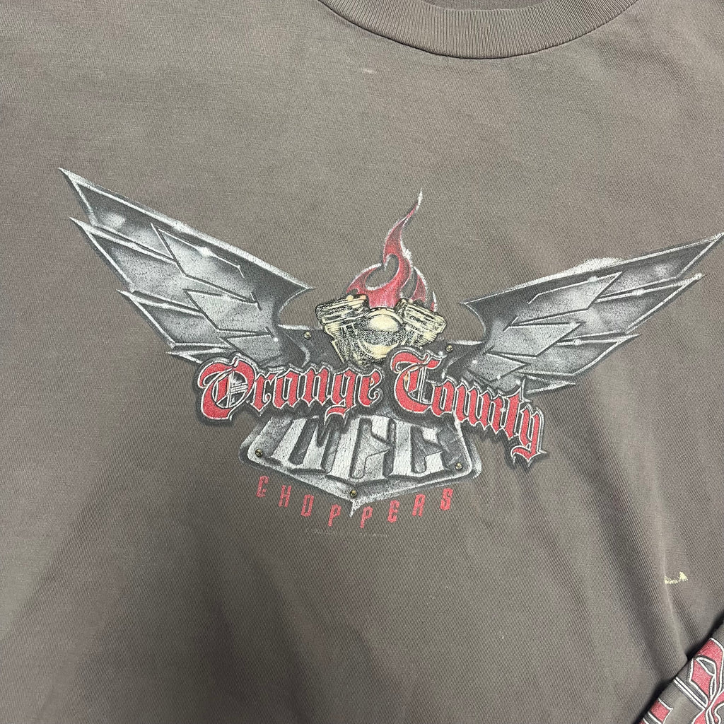 Paint Splatter Orange County Choppers Long Sleeve