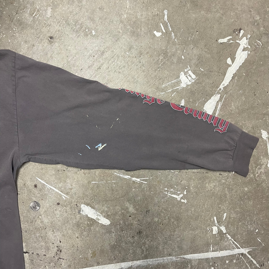 Paint Splatter Orange County Choppers Long Sleeve