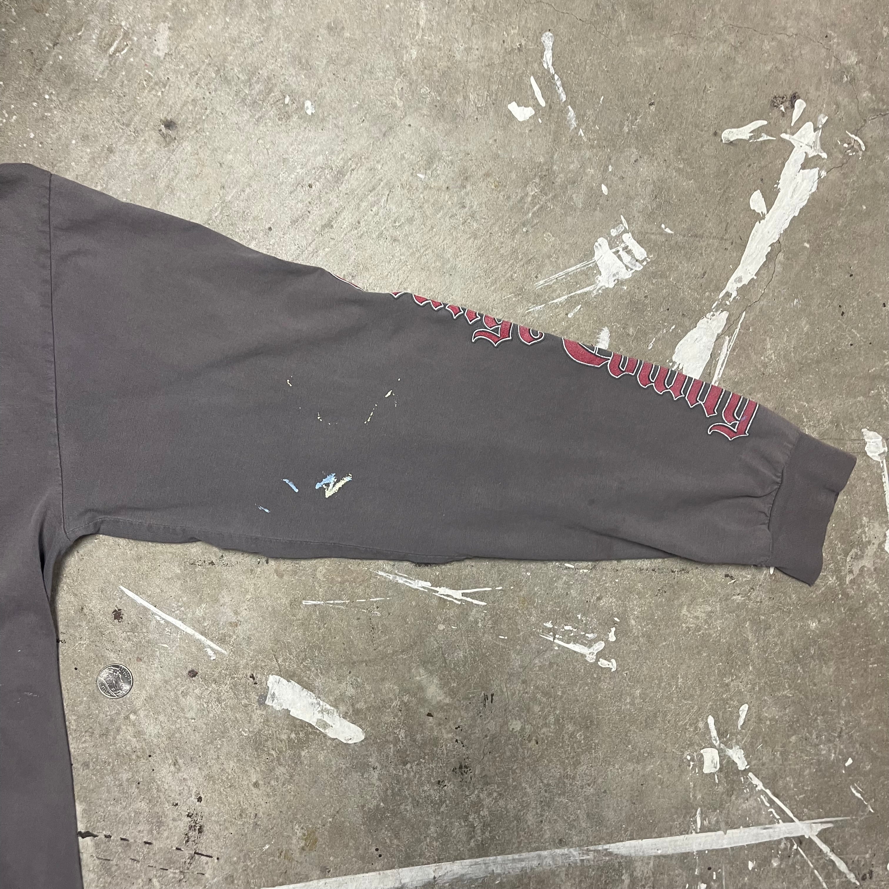 Paint Splatter Orange County Choppers Long Sleeve