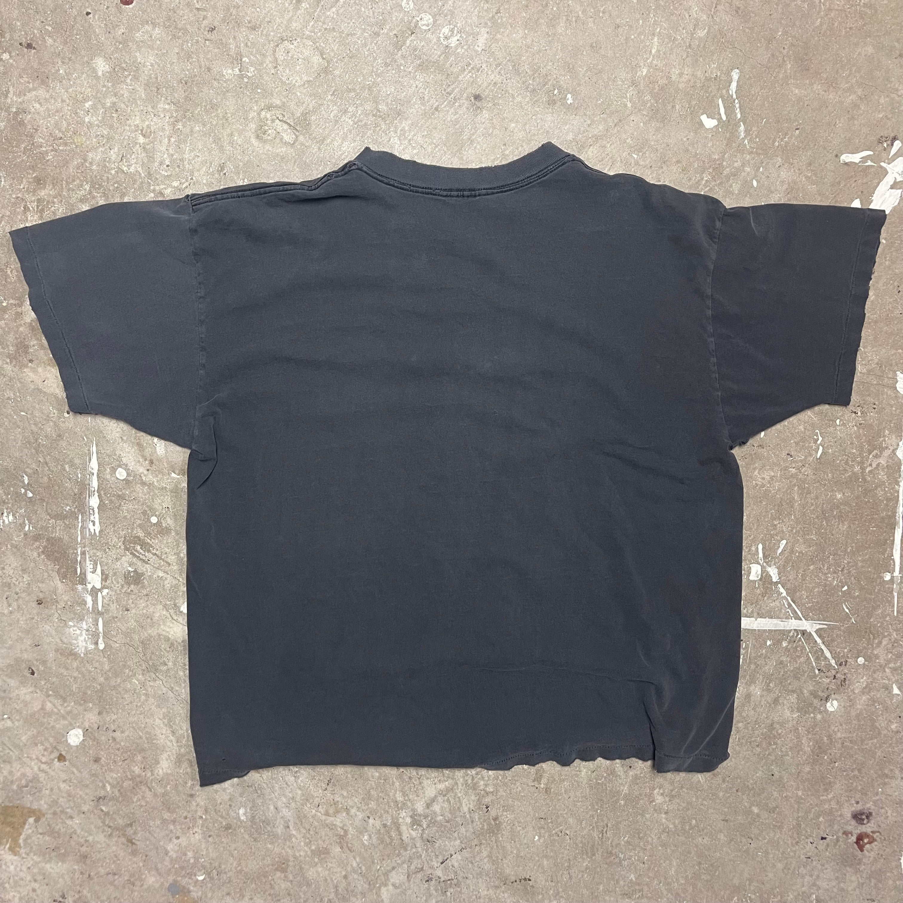 Faded and Distressed Planet Hollywood T-Shirt