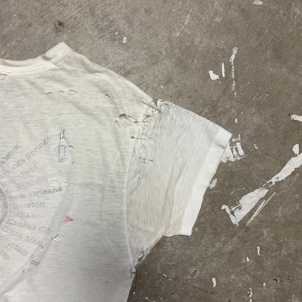 Thrashed and Distressed Vintage Band T-Shirt