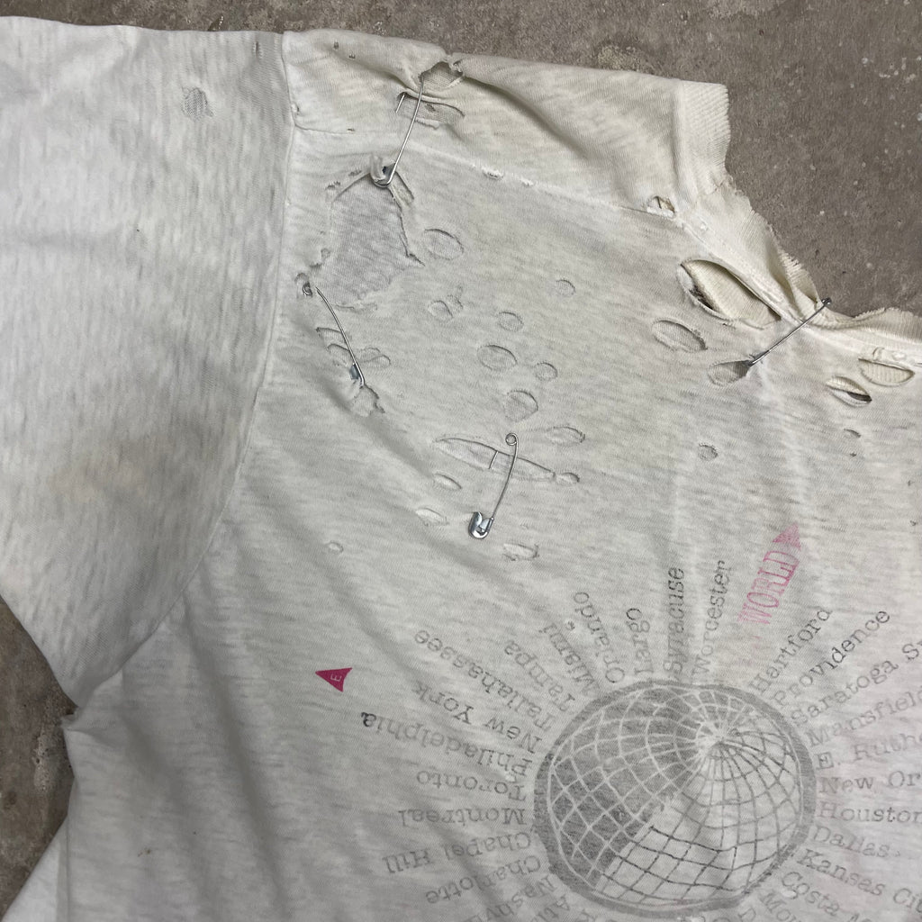 Thrashed and Distressed Vintage Band T-Shirt