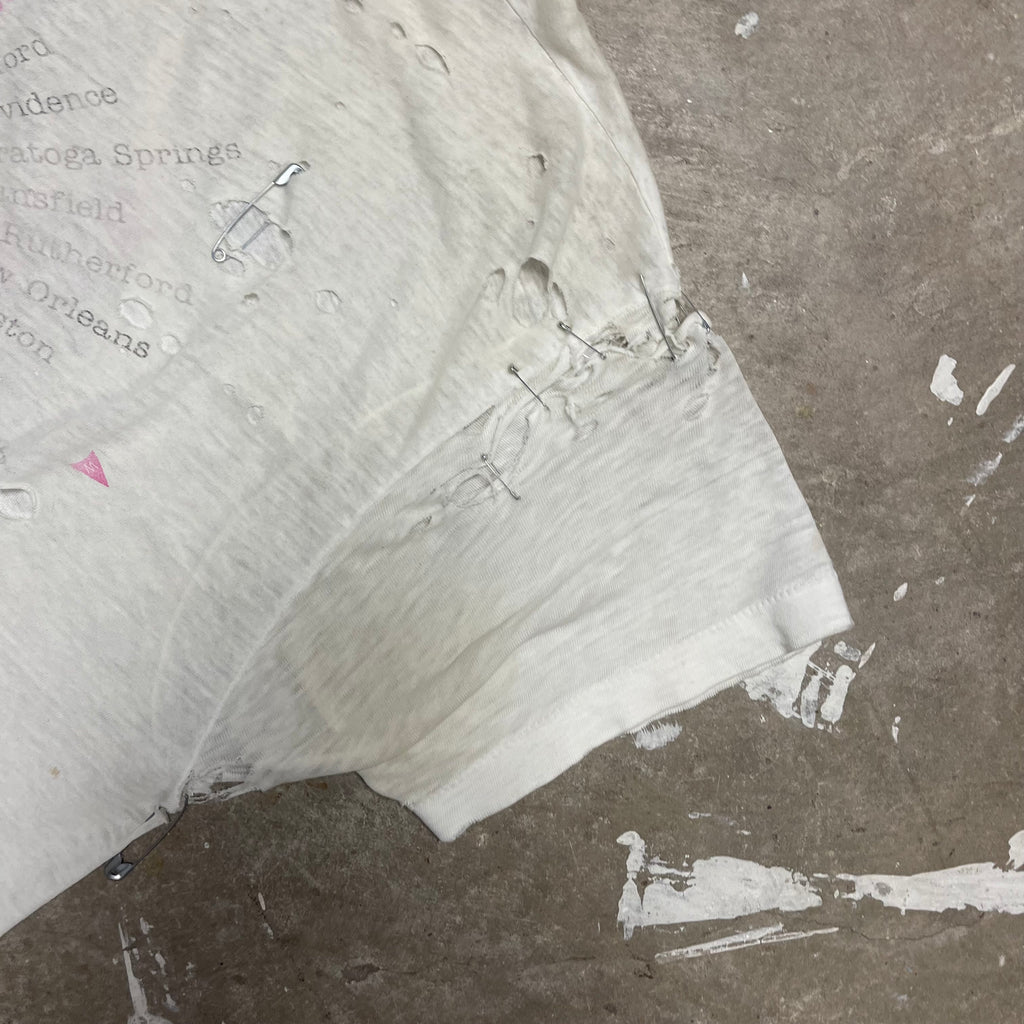 Thrashed and Distressed Vintage Band T-Shirt